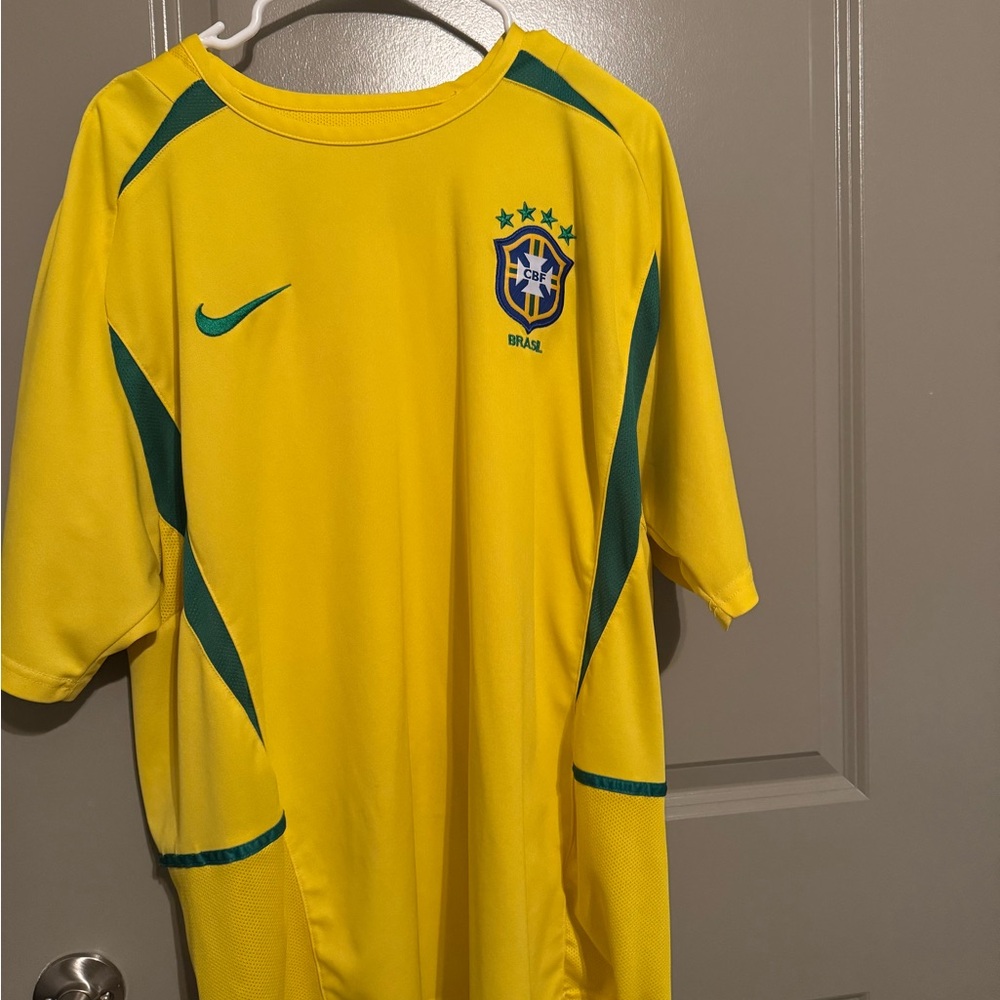 Nike Brazil Home Jersey 2002 world cup